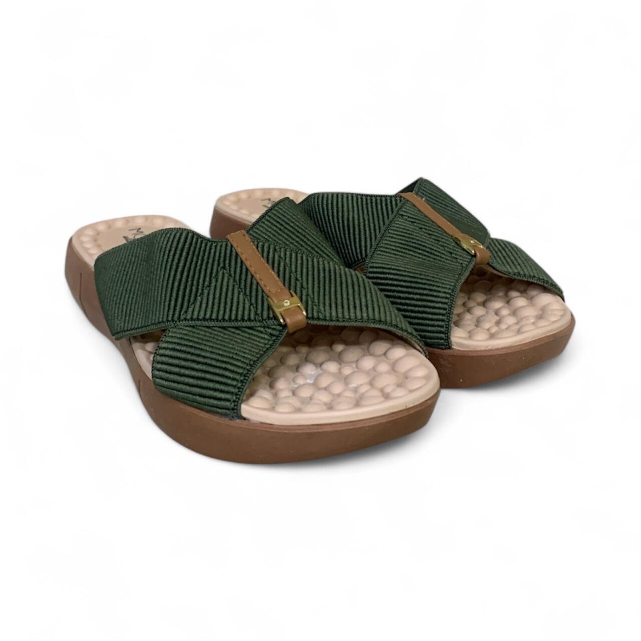 Chinelo Feminino Modare Ultraconforto Massageador 7142.101 Verde 2