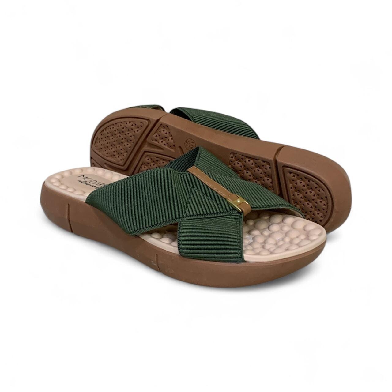 Chinelo Feminino Modare Ultraconforto Massageador 7142.101 Verde 4