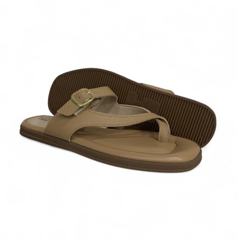 Tamanco Modare Ortopédico Feminino Rasteirinha Esporão 7212.100 Bege 3