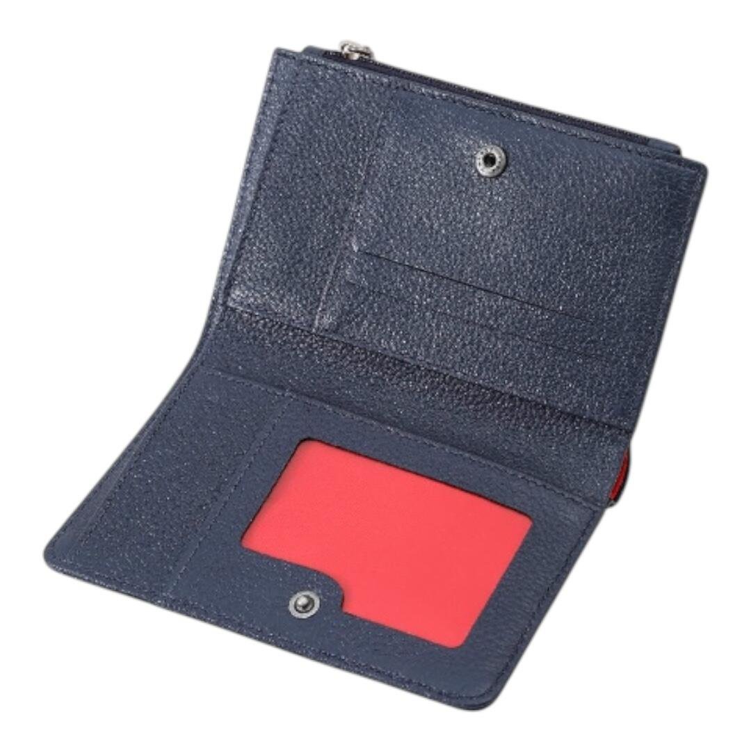 Carteira Feminina Média com Bolso de Zíper Mariart 646 Preto 3