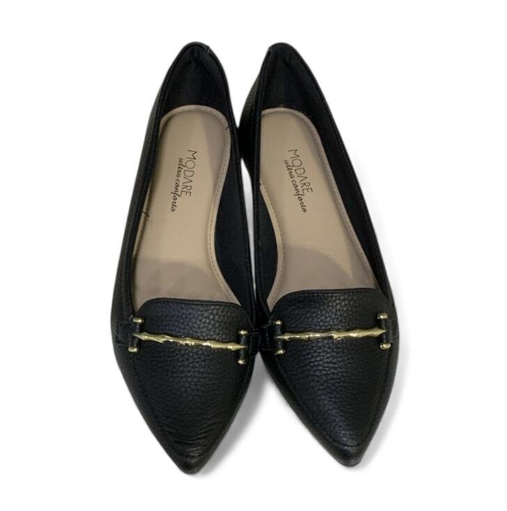 Sapatilha Feminina Modare 7334.255 Ultraconforto Preto 2