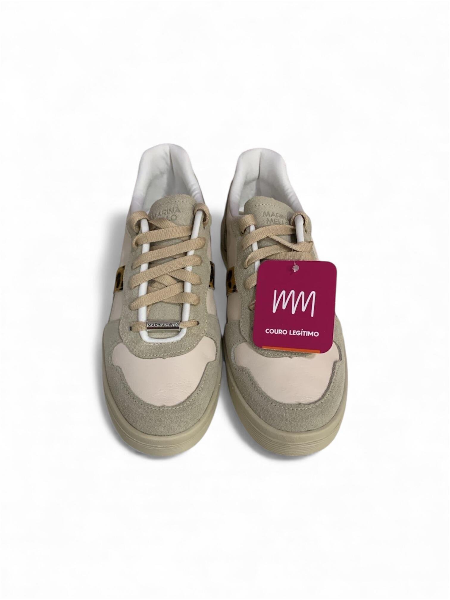 Tênis Feminino Marina Mello Porcelana Bege 3