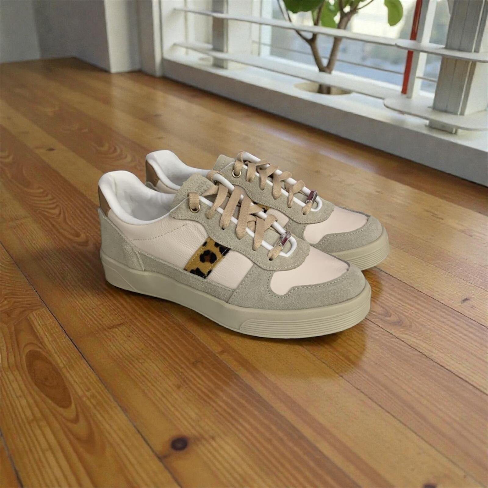 Tênis Feminino Marina Mello Porcelana Bege 5