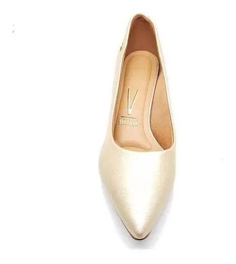 Scarpin Vizzano 1220.315 2235 Dourado 4
