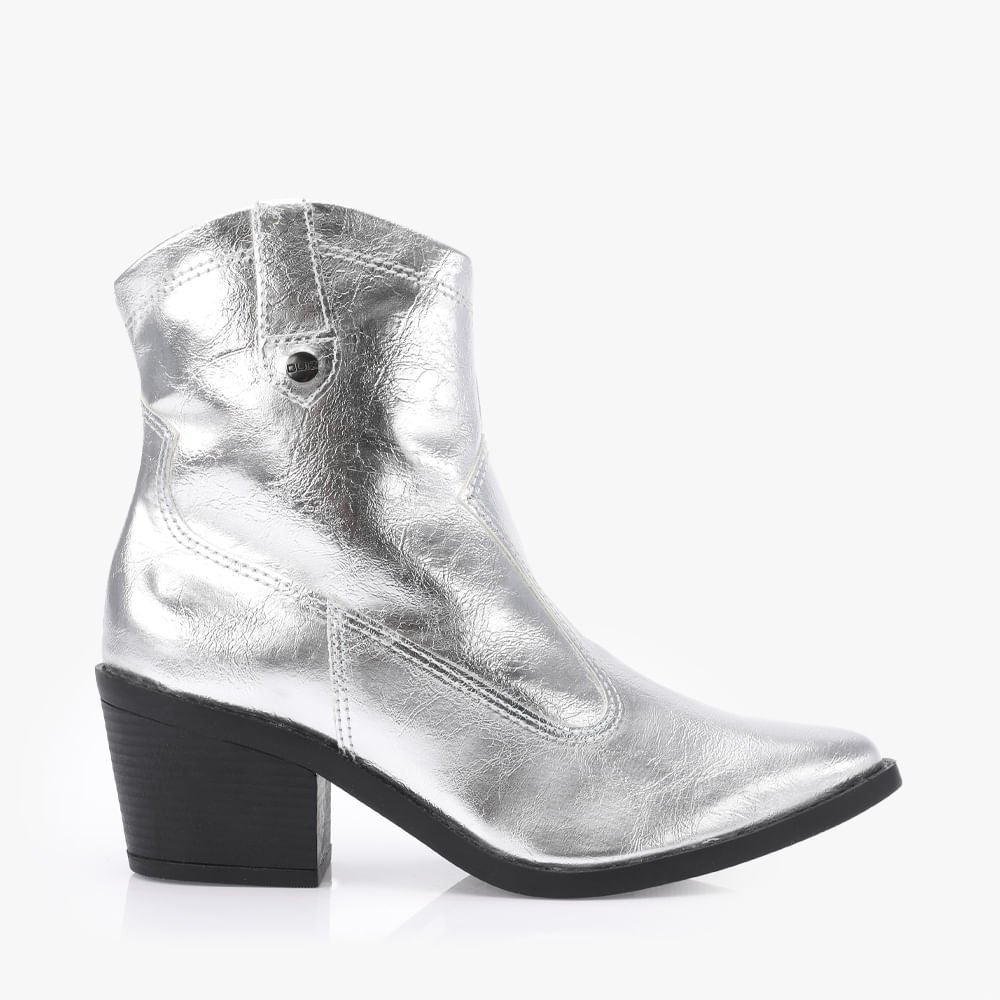 Bota Salto Country Prata 1