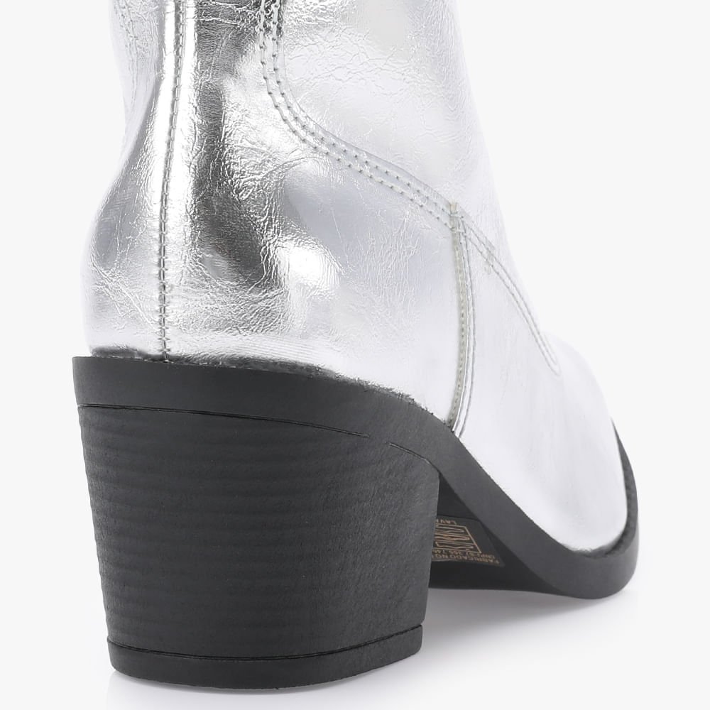 Bota Salto Country Prata 4