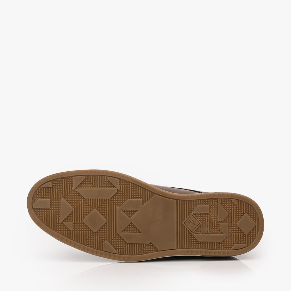 Sapato Esporte Fino Zapattero Cadarço Marrom 5