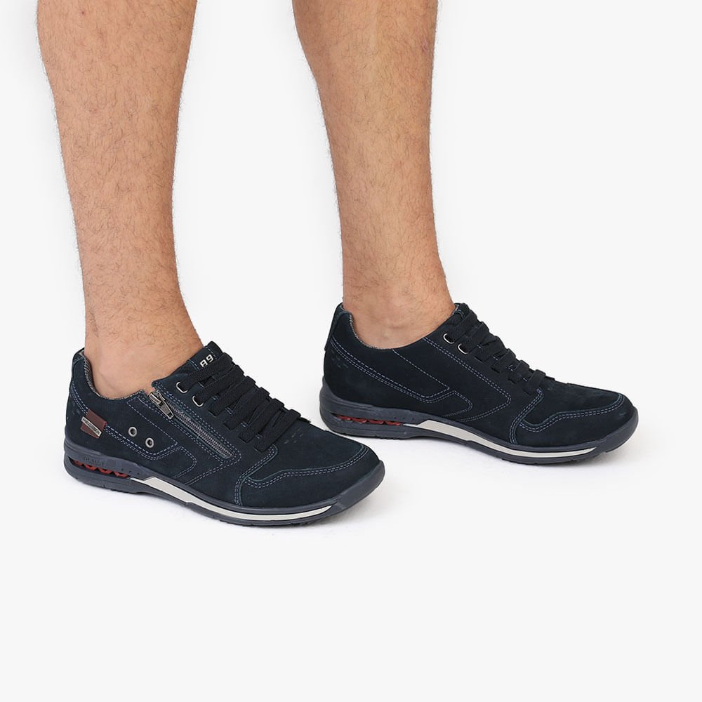 Sapatenis Washed Tradicional Masculino Azul 2