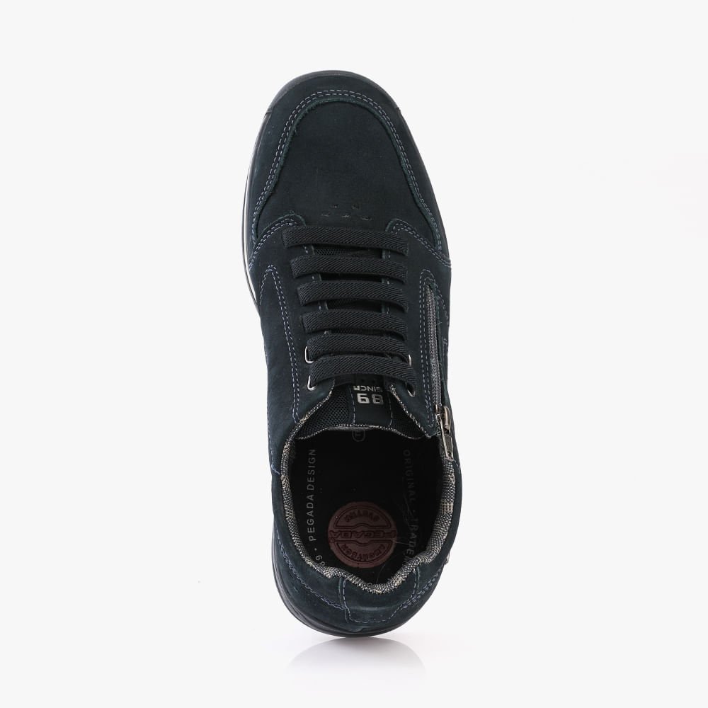 Sapatenis Washed Tradicional Masculino Azul 3