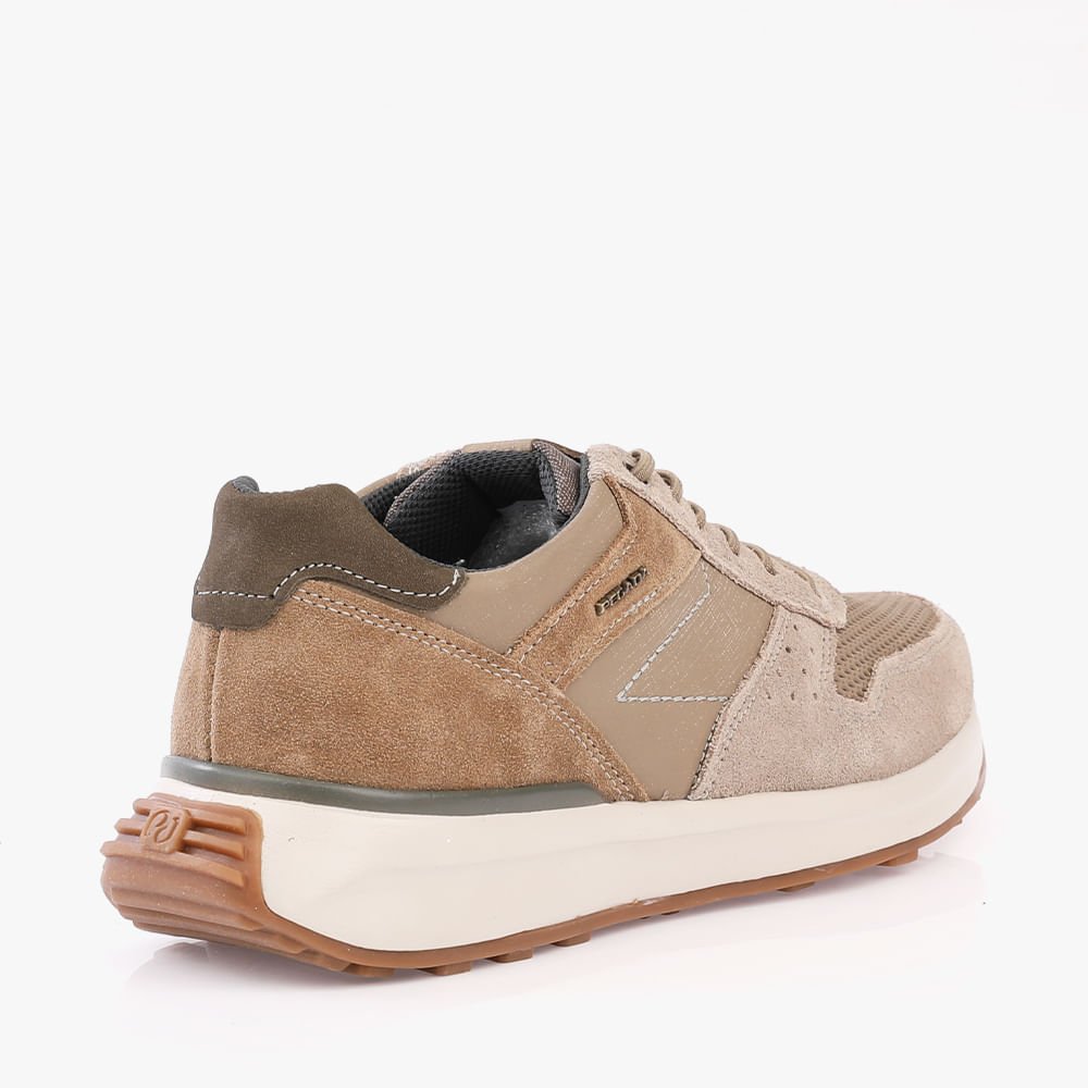 Sapatênis Pegada Masculino Bege 4