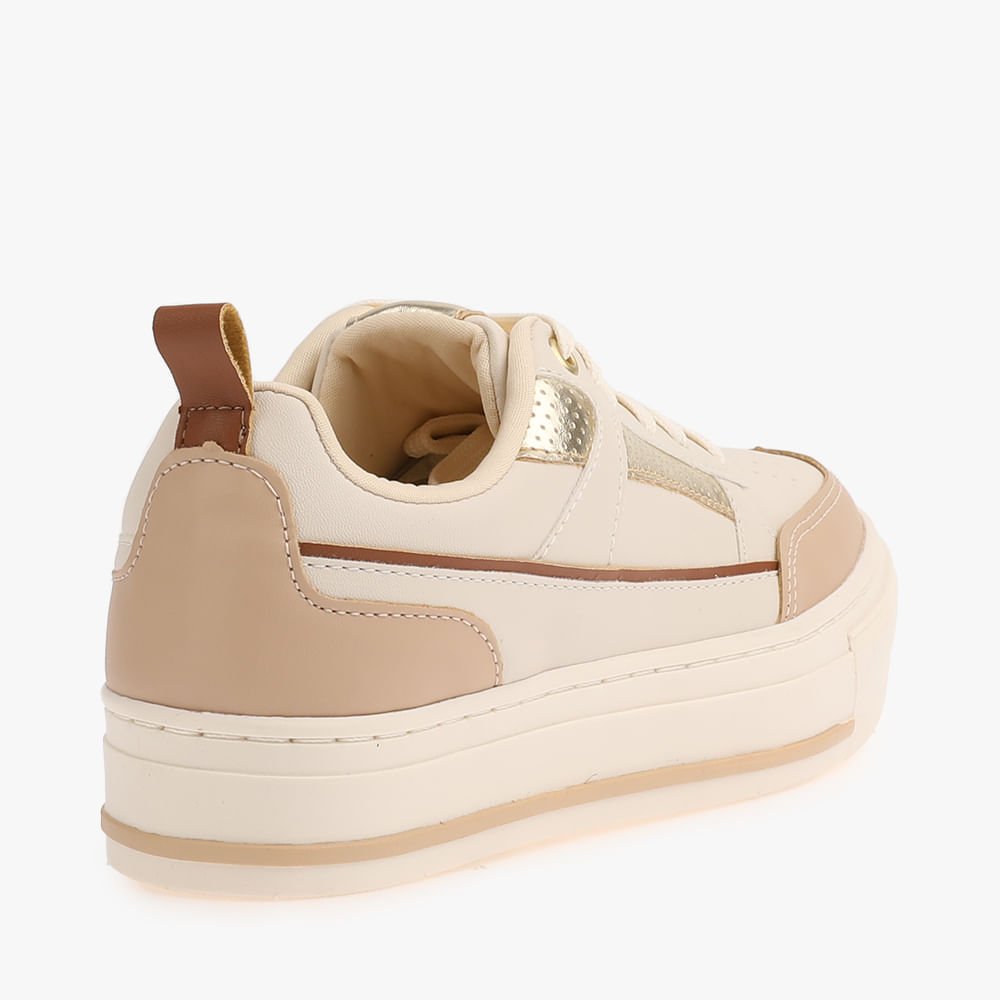 Tênis Casual Bege 4