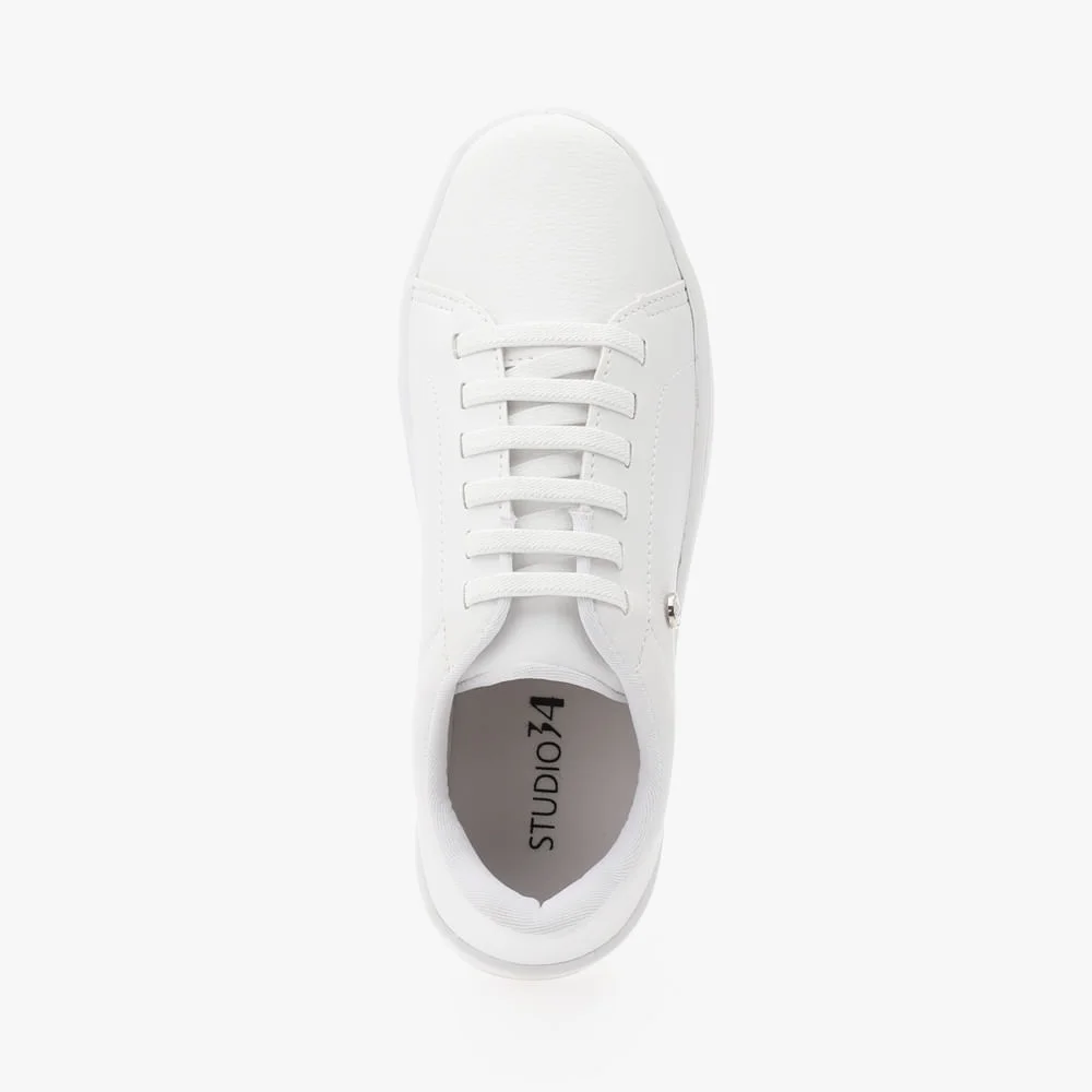 Tenis Casual Basico Branco 2