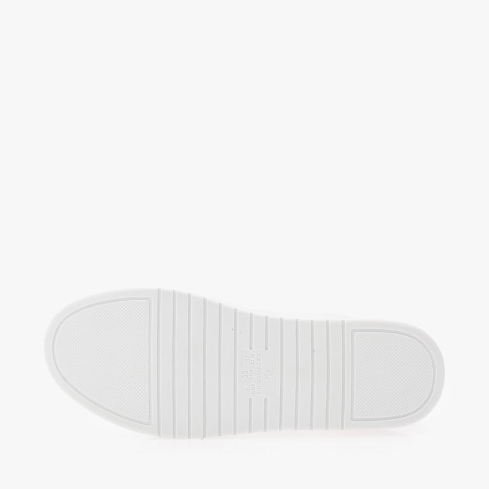 Tenis Casual Basico Branco 4