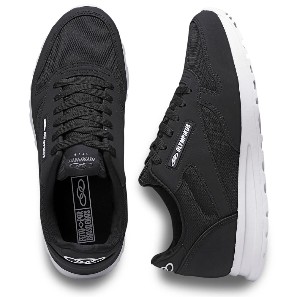 Tenis Olympikus Jogging 101 Unissex Preto 3