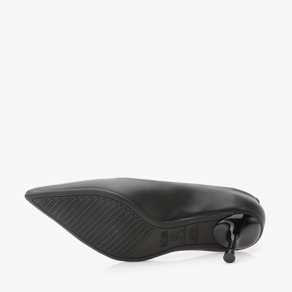 Scarpin Básico Feminino Preto 4