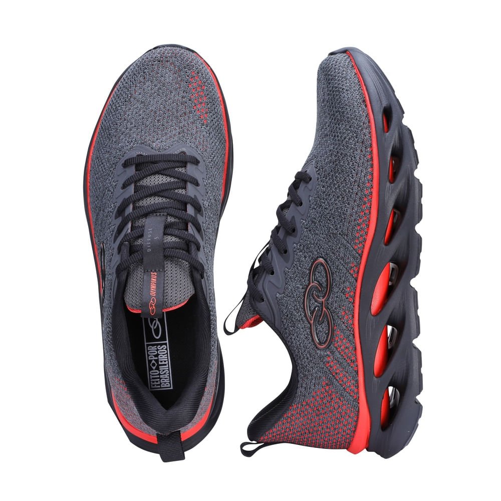 Tênis Olympikus Diffuse 5 Masculino Preto 3