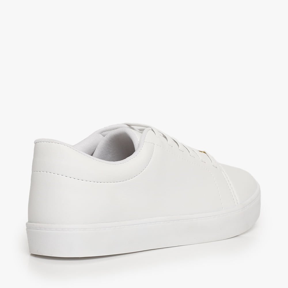 Tênis Casual Básico Feminino Branco 3
