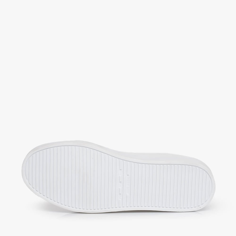 Tênis Casual Básico Feminino Branco 5