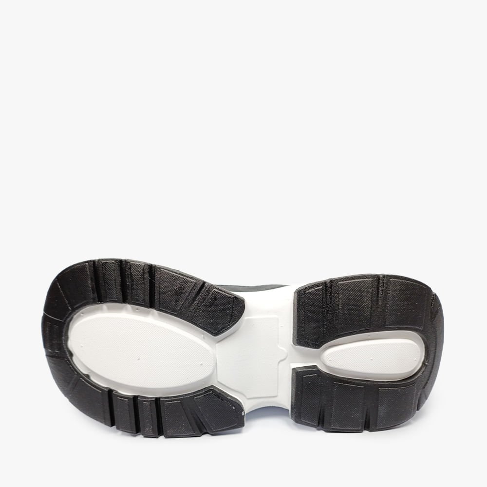Tênis Casual Chunky Feminino Preto 4