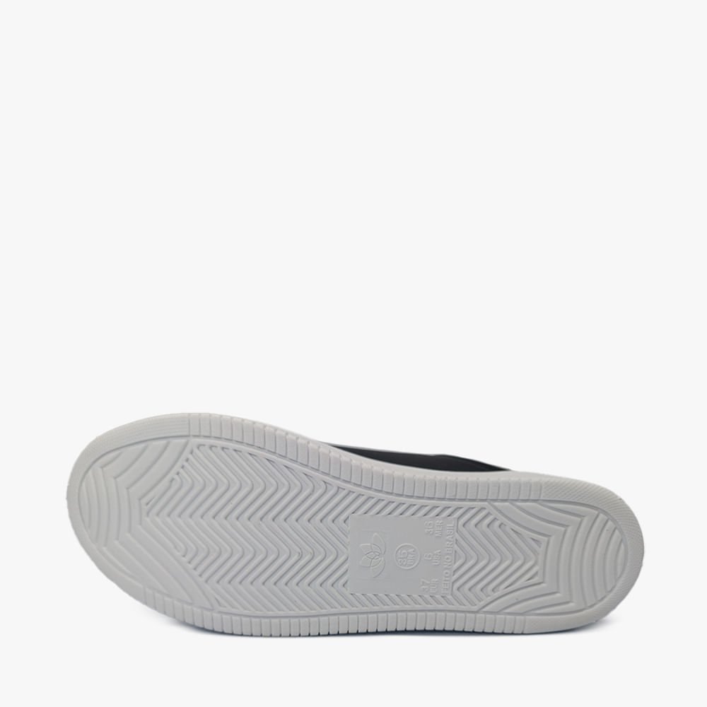 Tênis Casual Plataforma Feminino Preto 4