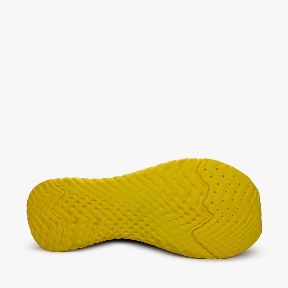 Tênis Jogging Masculino Preto/Amarelo 3