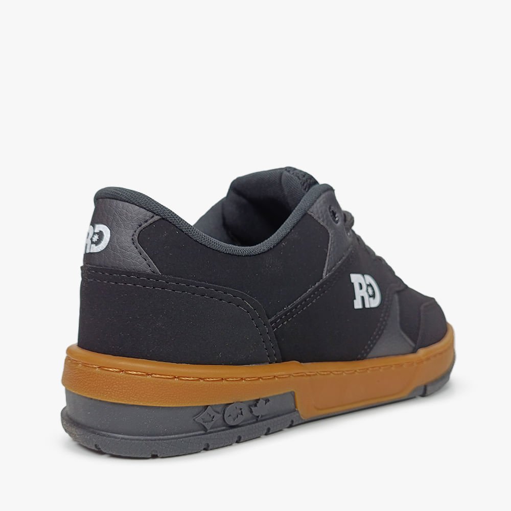 Tênis Casual Redikal Street Skate Preto 3