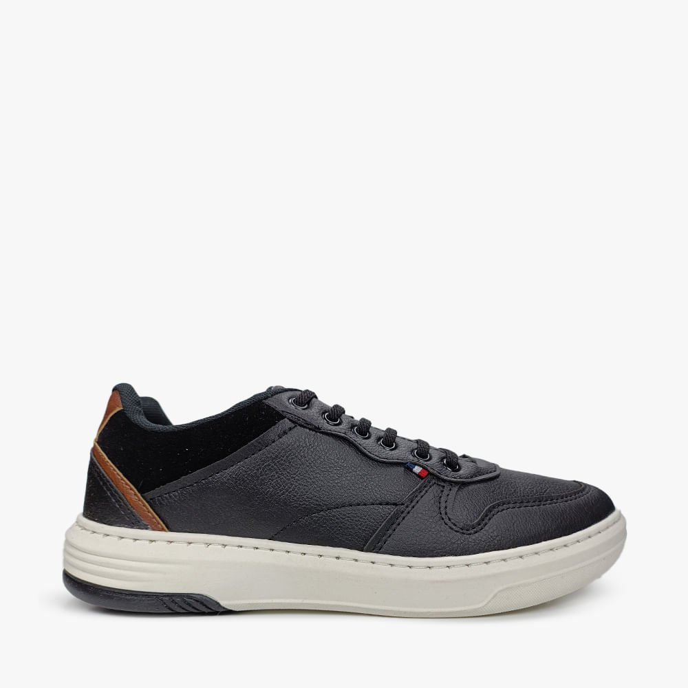 Sapatênis Confort Way Masculino Preto 1