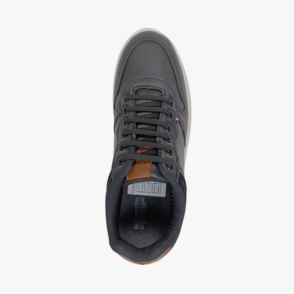 Sapatênis Confort Way Masculino Preto 2