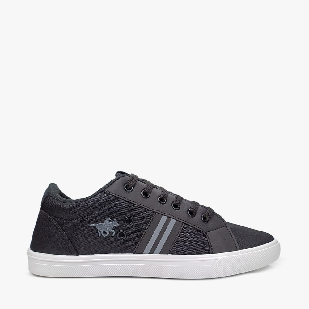 Sapatênis Polo Energy Casual Detalhe Pespontos Tecido