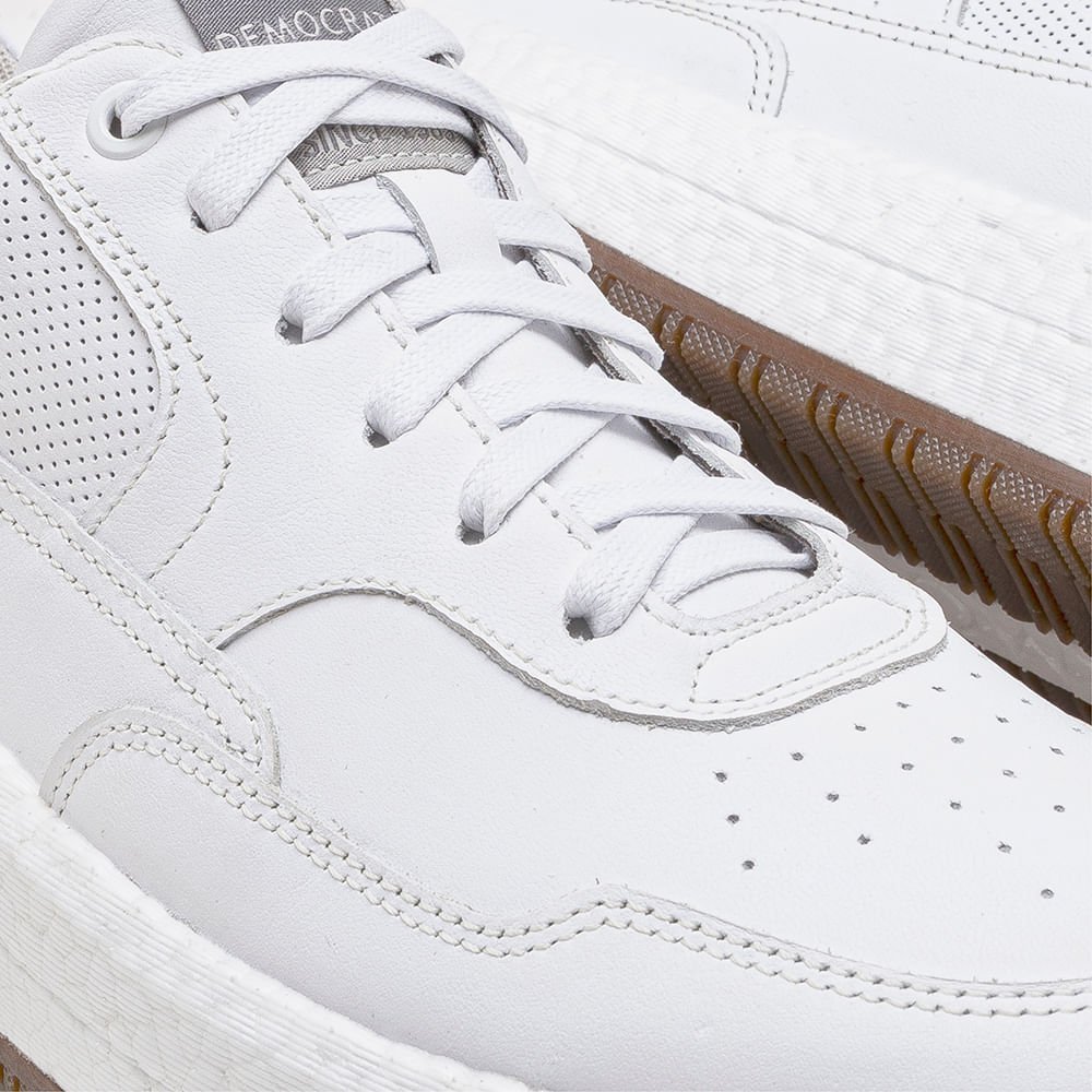 Sapatênis Drake Pulse Couro Branco 3