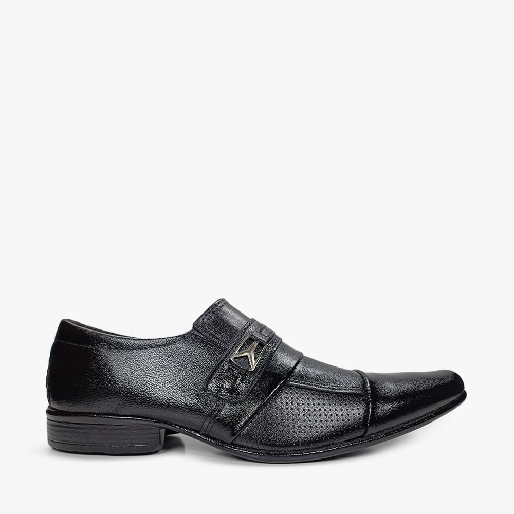Sapato Social Bico Quadrado Masculino
