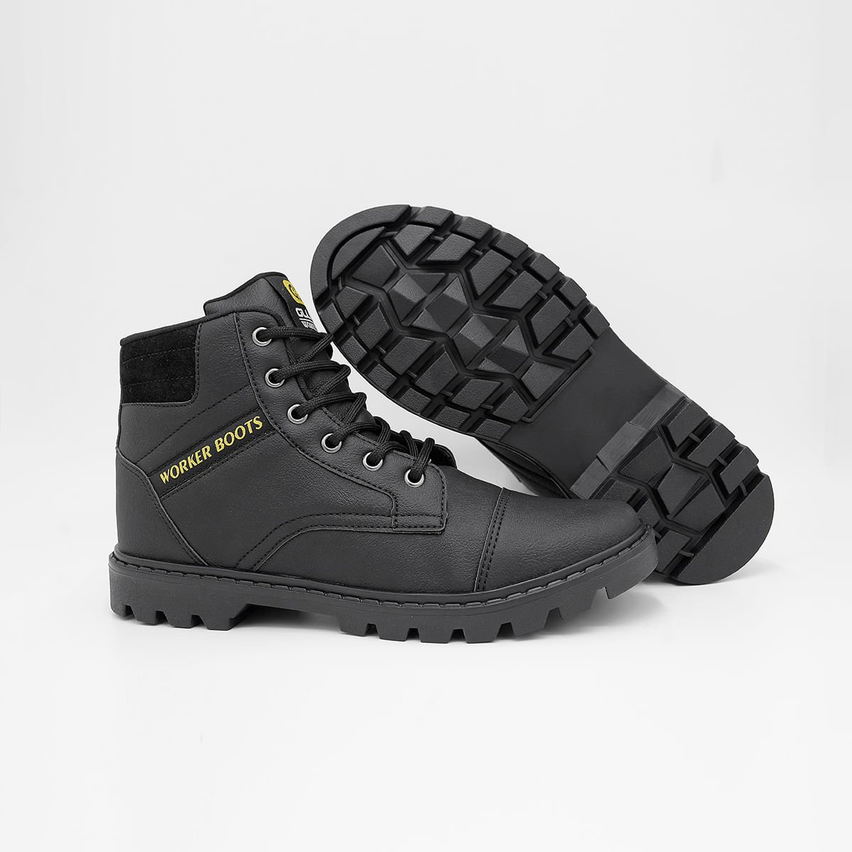 Bota  Esporte Sola Aniderrapante Preto 3