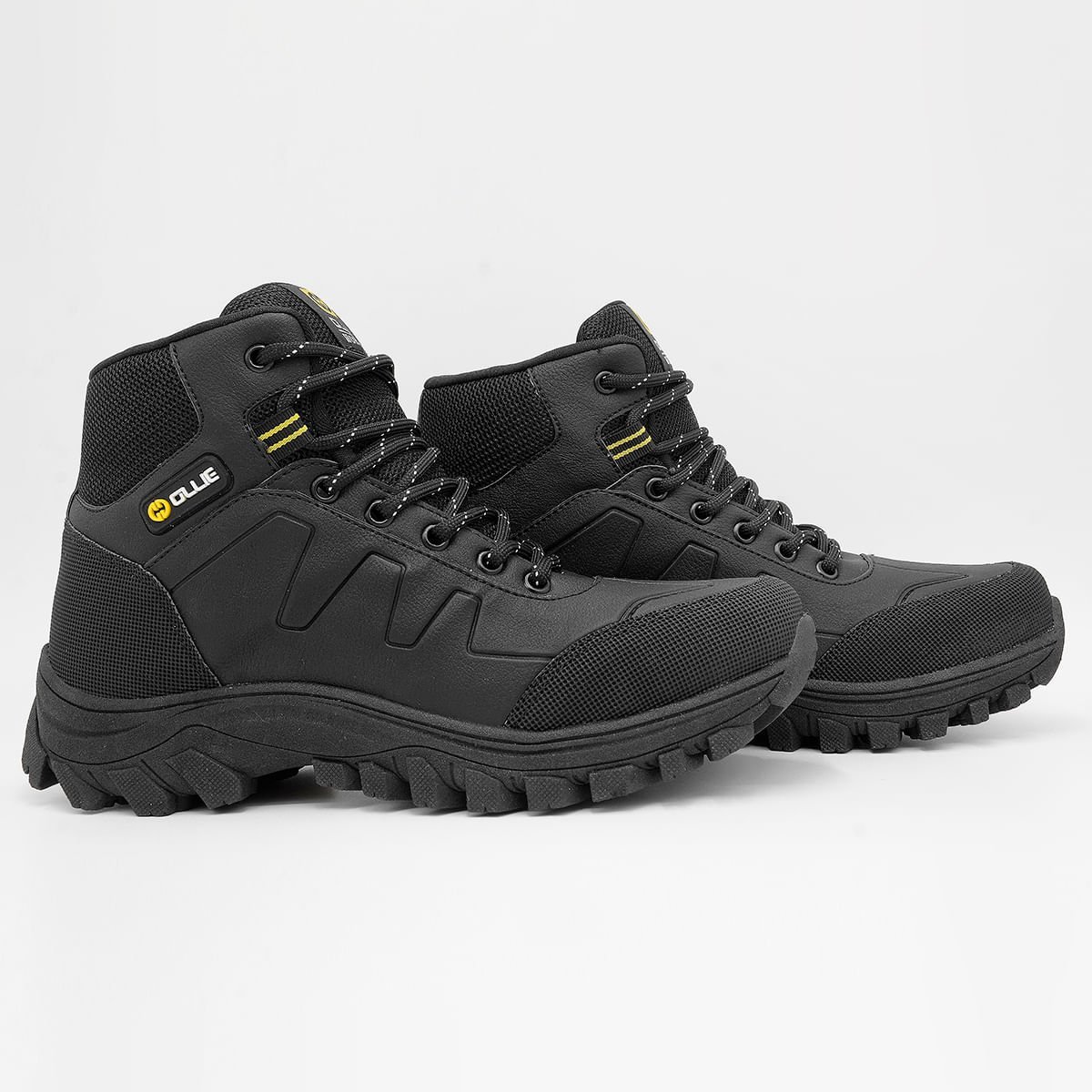 Bota Adventure Solado Tratorado Preto 2