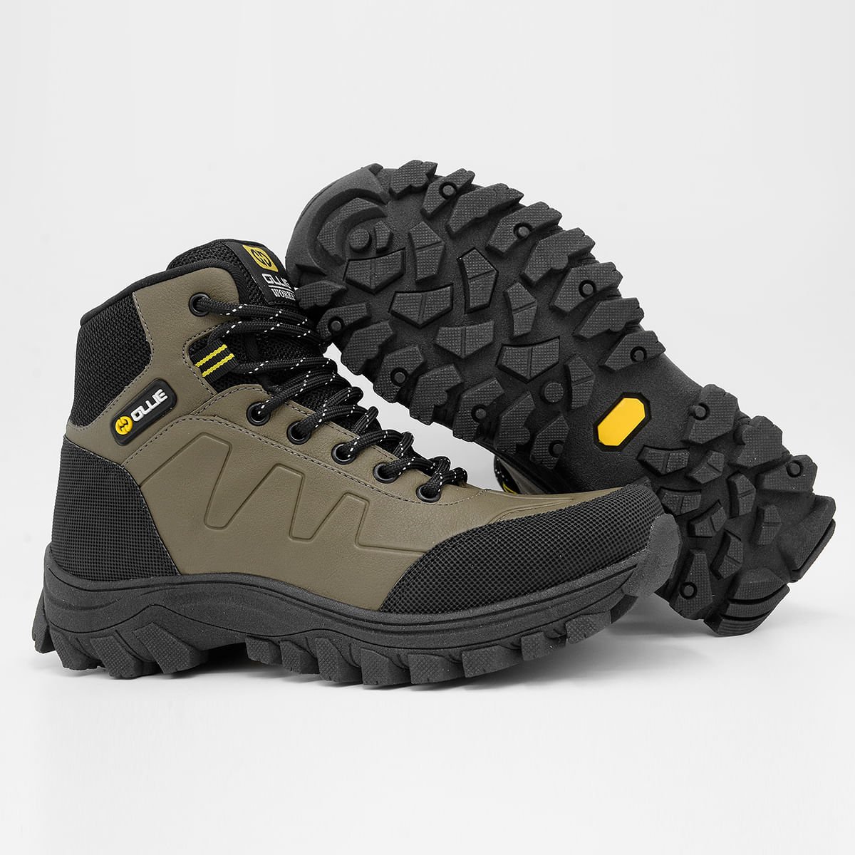 Bota Adventure Solado Tratorado Verde 4