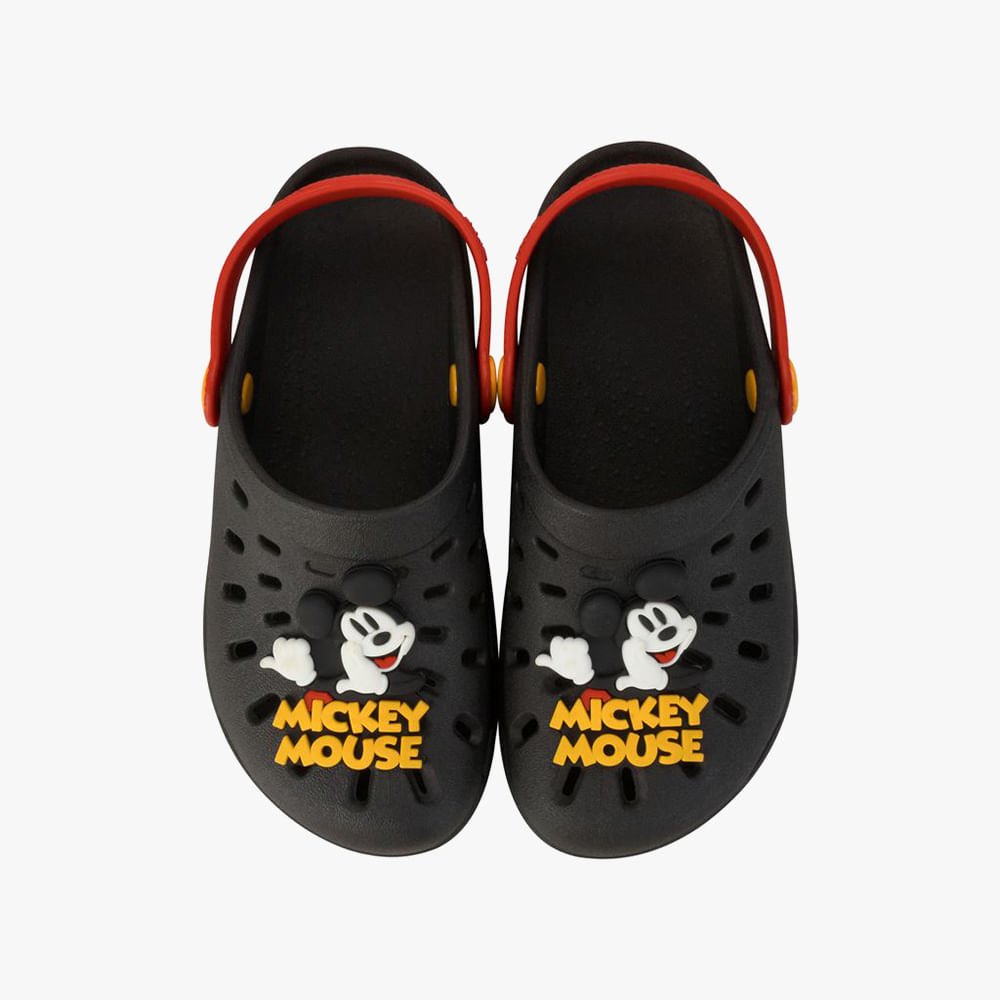 Sandália Babuche Infantil Estilo Crocs Preto 2