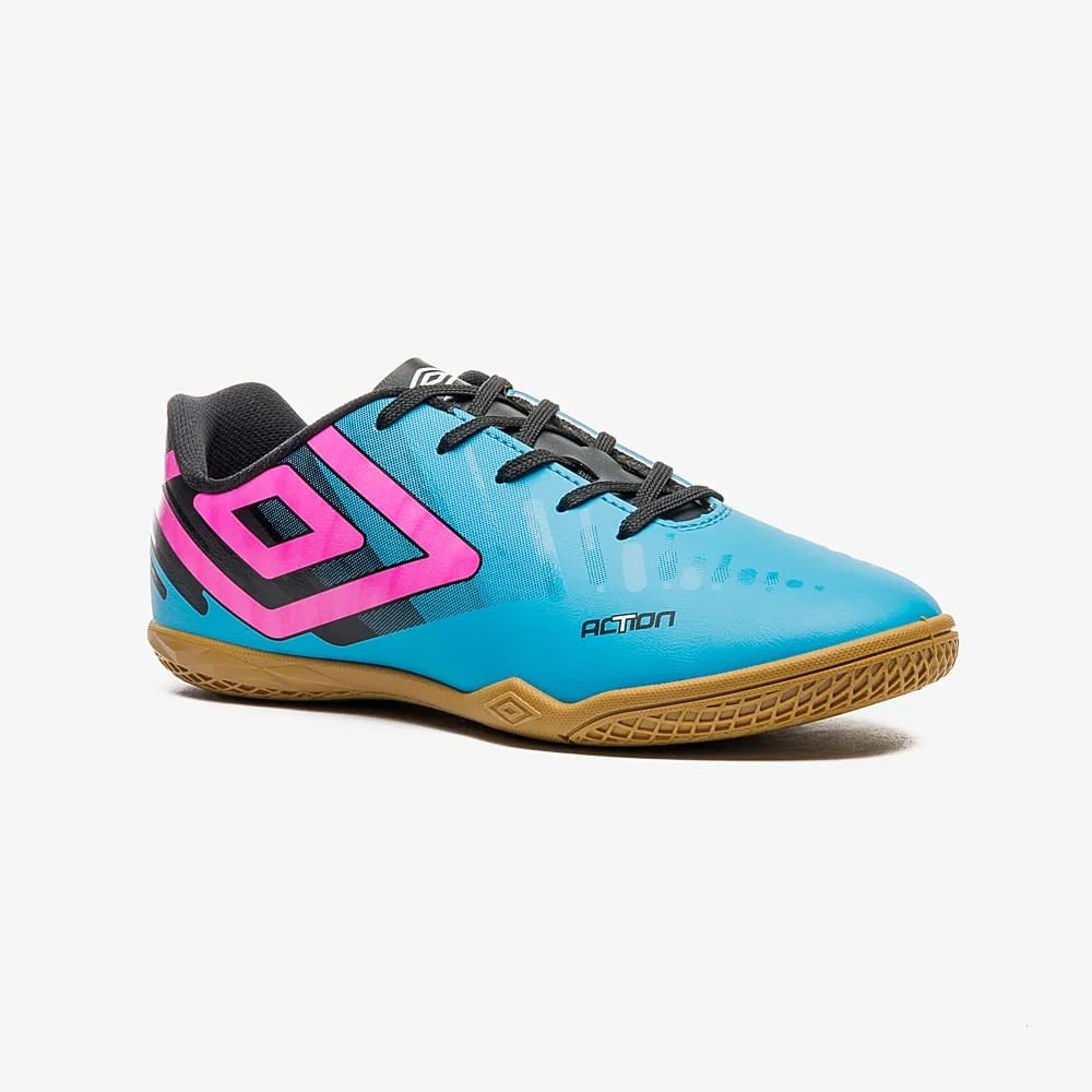 Chuteira Society Umbro Action Azul 4