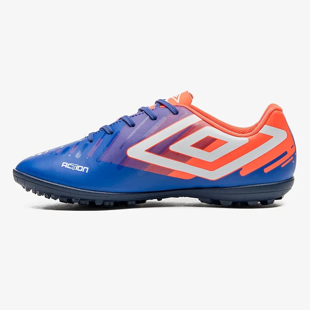 Chuteira Campo Umbro Action Azul 2