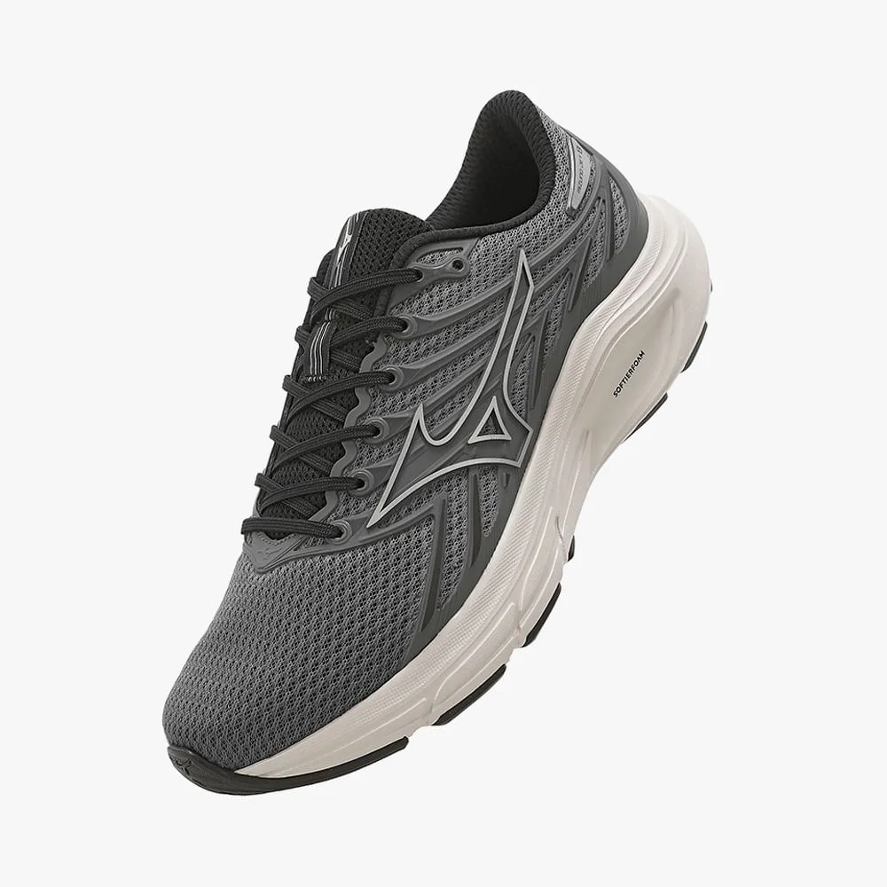 Tênis Mizuno Jet 8 Corrida Masculino Cinza 8
