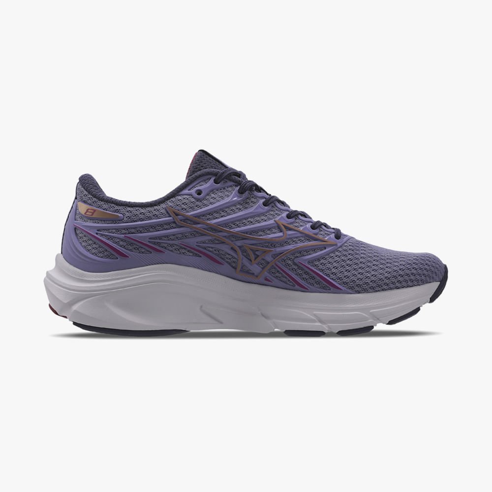 Tênis Mizuno Jet 8 Corrida Masculino Roxo