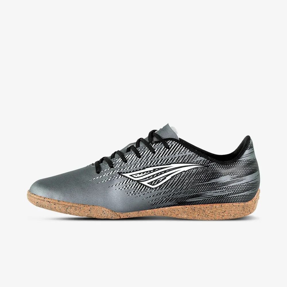 Chuteira Penalty Tornado Futsal Masculina Cinza 3