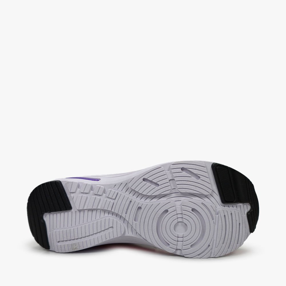 Tênis Running Feminino Conforto Branco 4