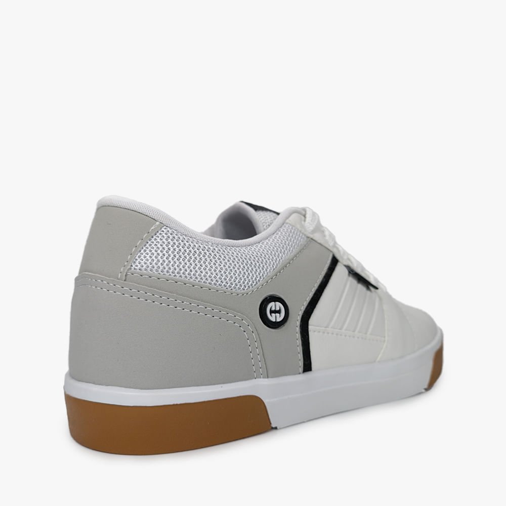 Tenis Casual Ollie Monster Masculino Branco 3
