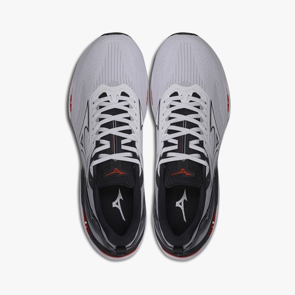 Tênis de Corrida Mizuno Wave Stratos 3 Masculino Cinza 2