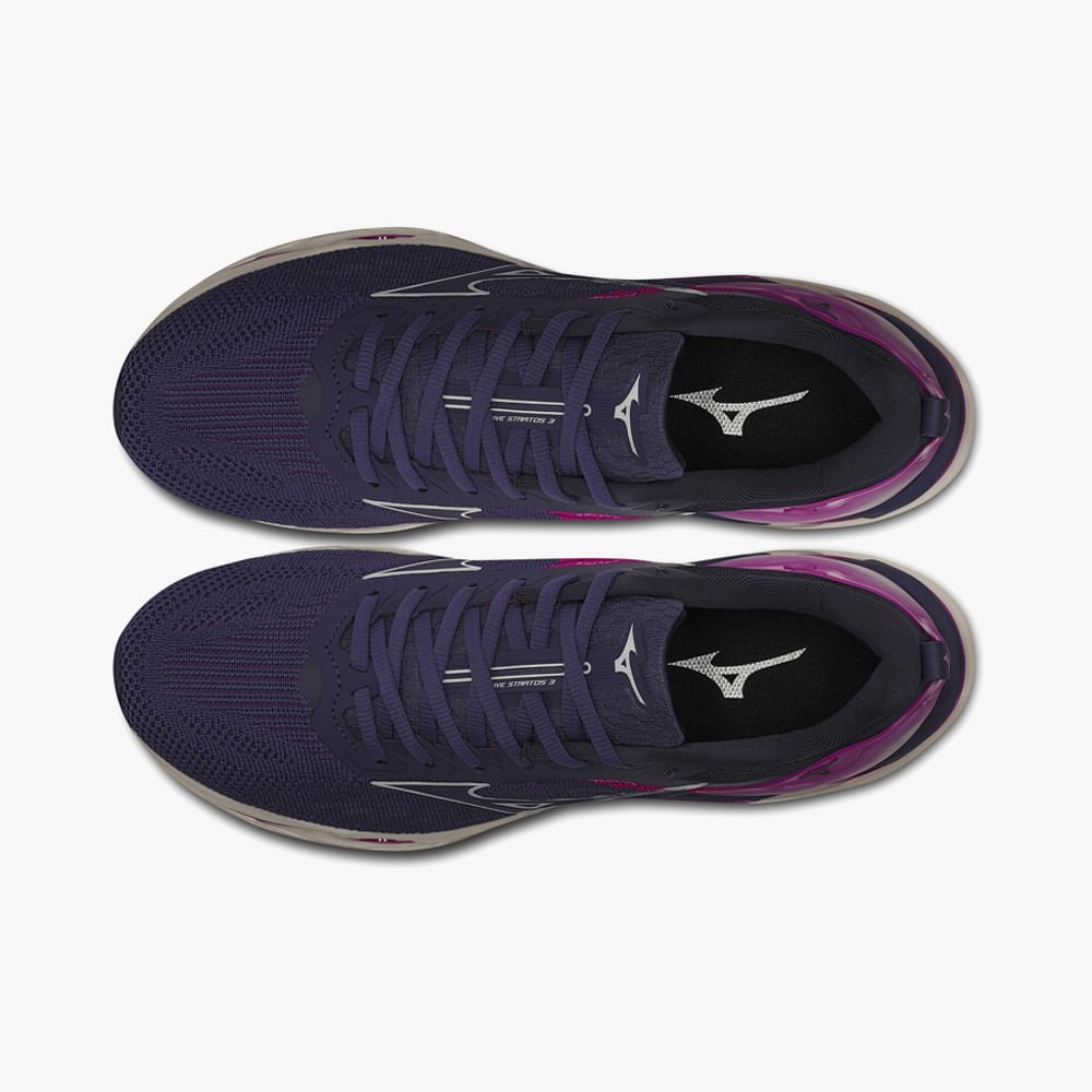 Tênis de Corrida Wave Stratos 3 Roxo 2