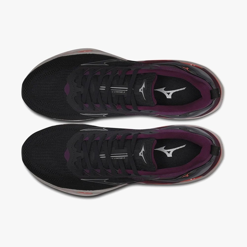Tênis de Corrida Wave Stratos 3 Preto 2