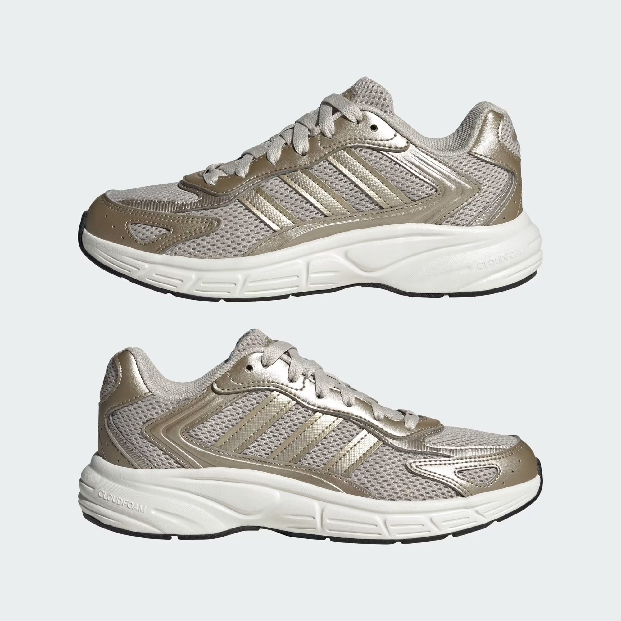 Tênis Ecliptix 2000 com Listras Laterais Dourado 6