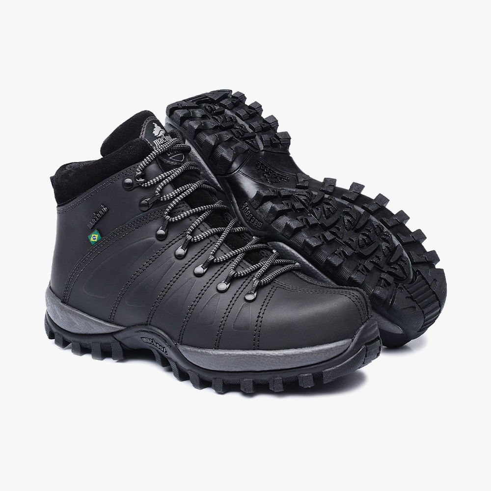 Bota Adventure Cano Alto Uirapuru 06 Preto 2