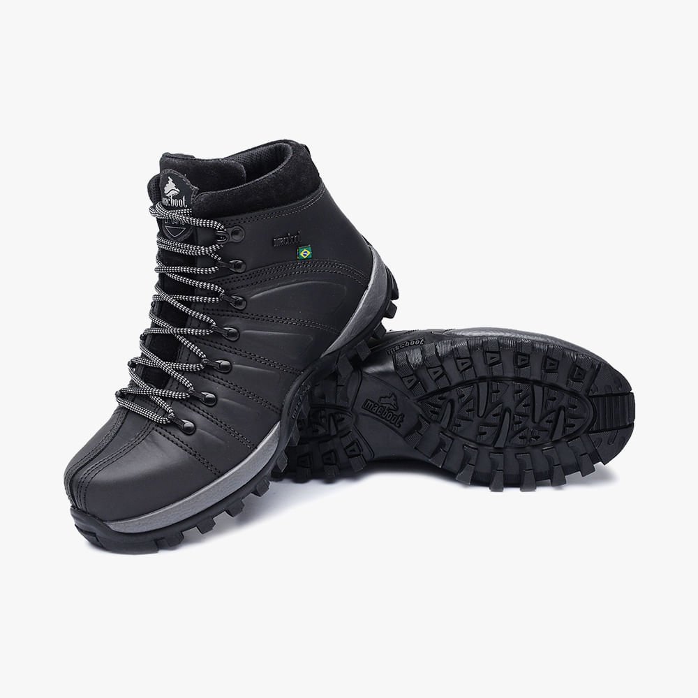 Bota Adventure Cano Alto Uirapuru 06 Preto 4