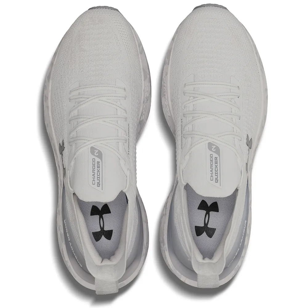 Tênis de Corrida Under Armour Charged Quicker 2 Masculino Branco 2