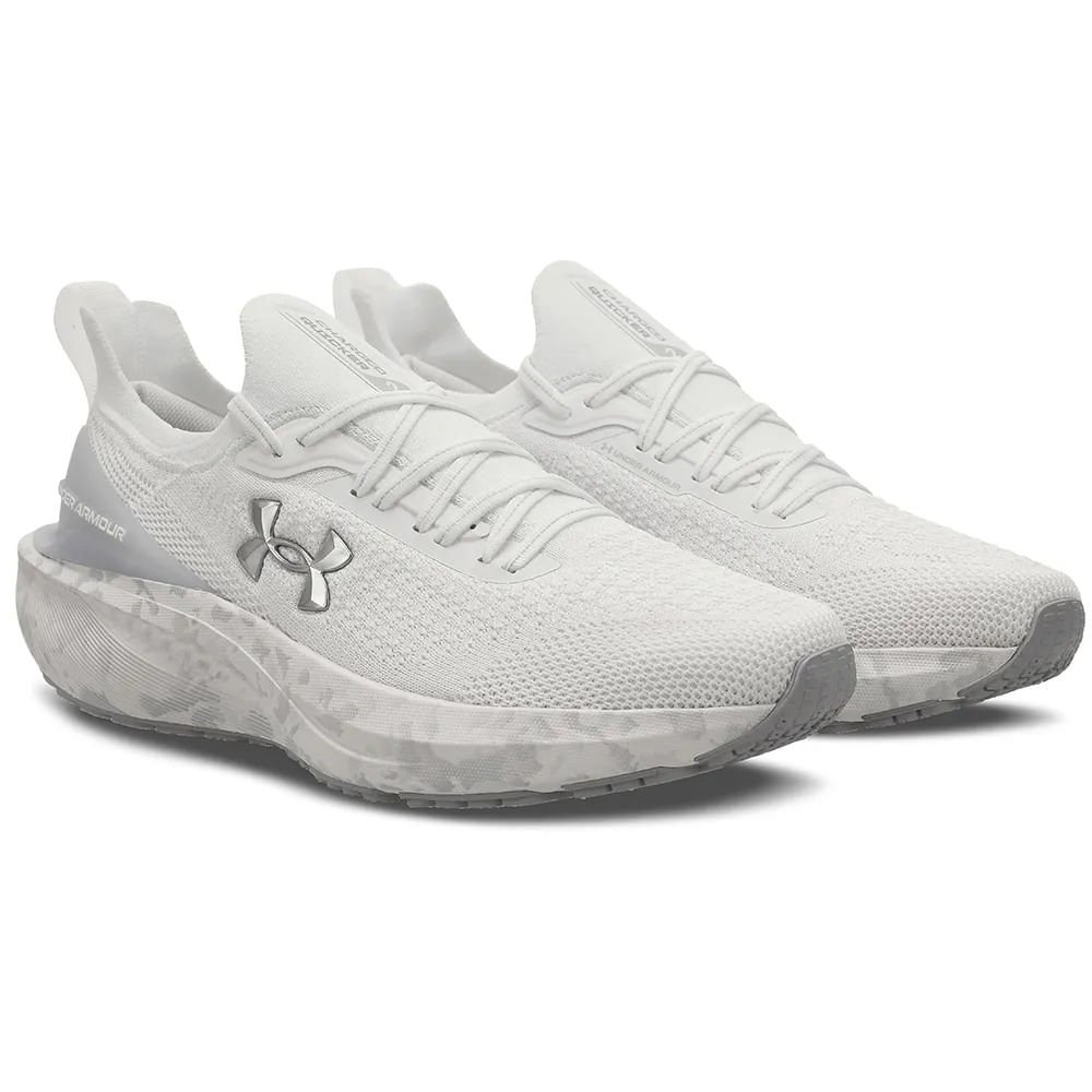 Tênis de Corrida Under Armour Charged Quicker 2 Masculino Branco 3